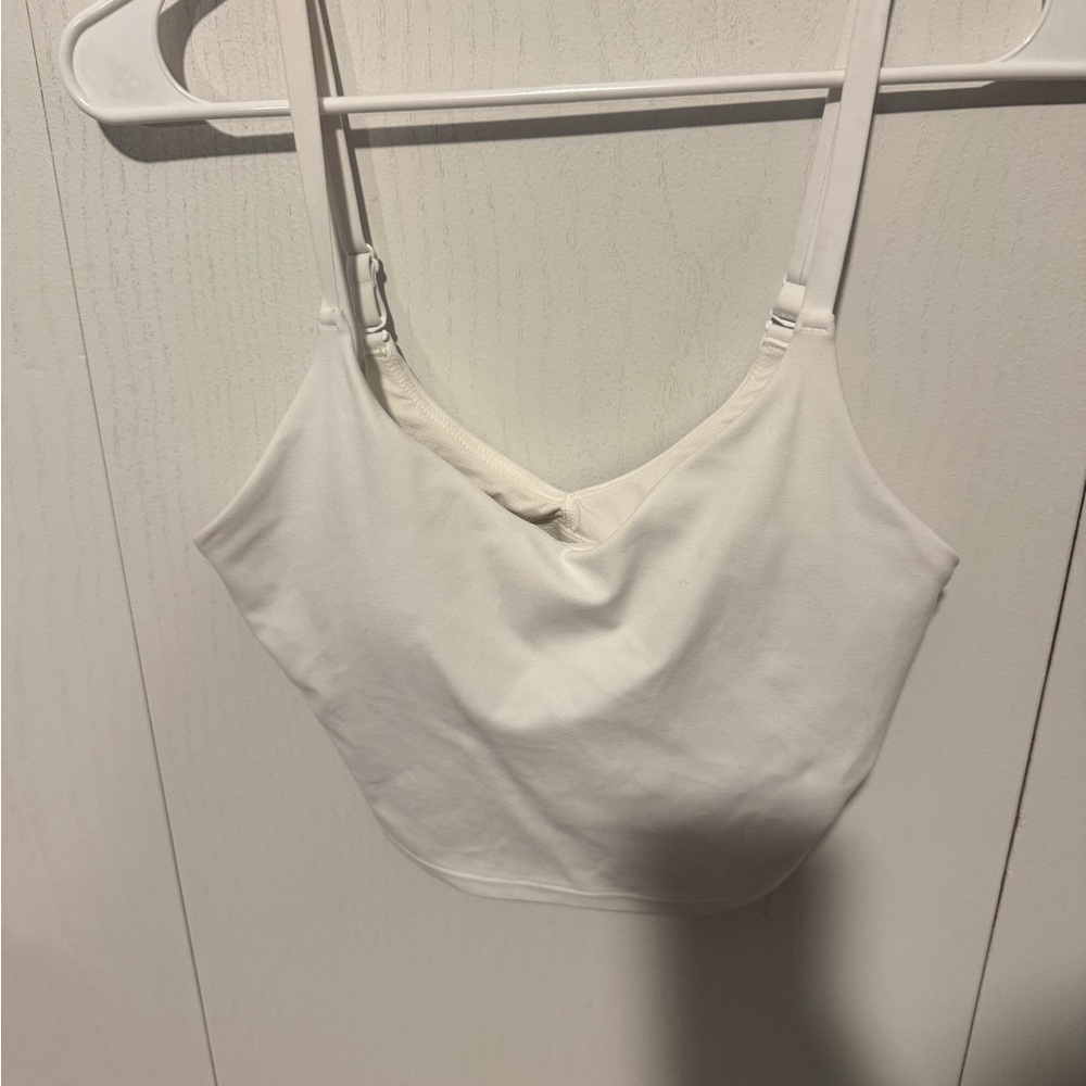 Athleta Cream Sleeveless Top